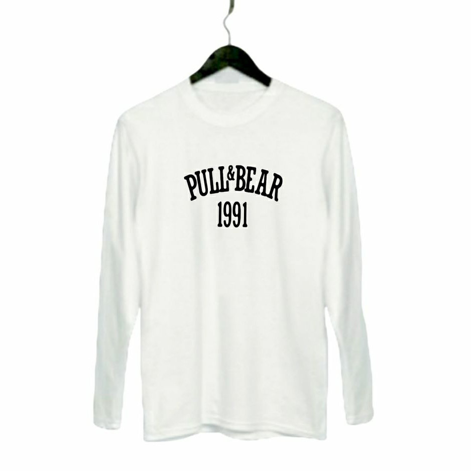 KAOS LENGAN PANJANG PRIA DAN WANITA DISTRO MY FUTURE PULL&BEAR PREMIUM/TSHIRT LONG SLEEVE DISTRO PUL