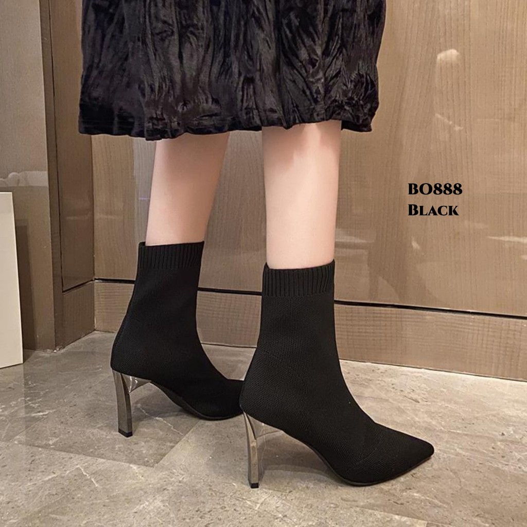 PRF SEPATU HEELS BOOTS KOREA BO888