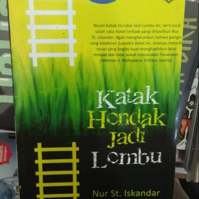 Buku Sastra Katak Hendak Jadi Lembu Shopee Indonesia