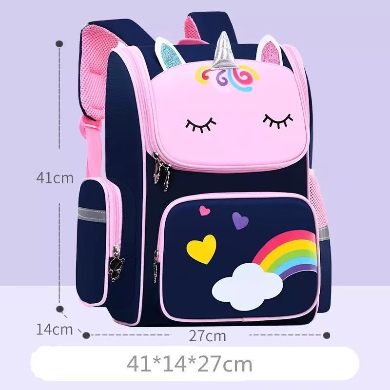 Tas anak perempuan SD TK ransel anak Unicorn Pony / tas gendong anak cewek SD / ransel sekolah SD cewek / backpack anak sekolah