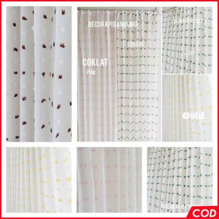  gorden  horden vitrase korden tirai jendela pintu model 