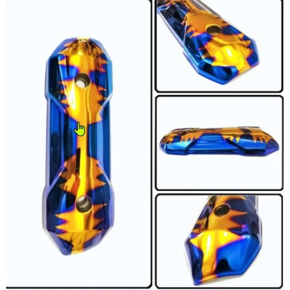 tameng pelindung knalpot zomer dj two tone universal motor beat vario scoopy dll