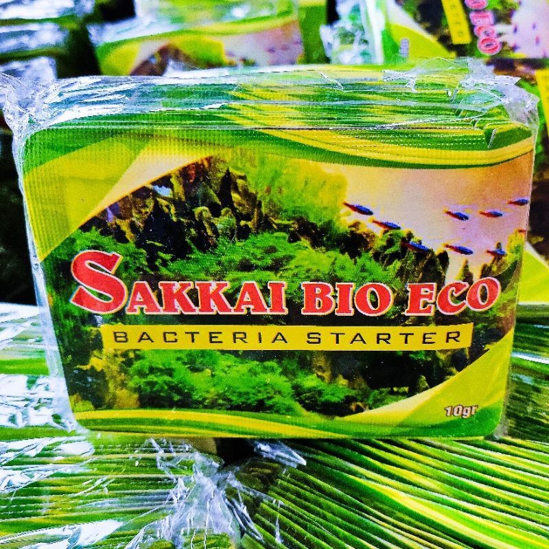 SAKKAI PRO BAKTERI STARTER BIO ECO 10gr PENJERNIH AIR AQUARIUM AQUASCAPE KOLAM