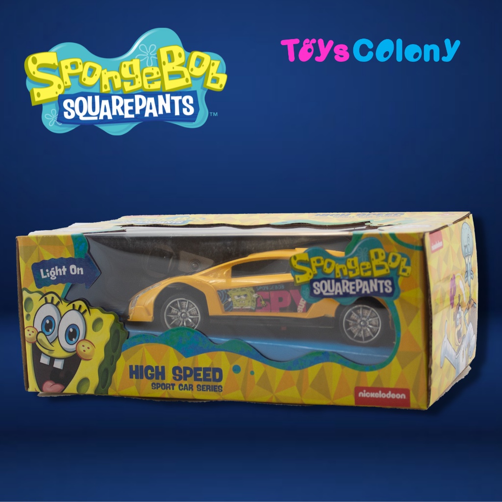 MAINAN REMOTE CONTROL RC FERRARI SPORT CAR SPONGEBOB SERIES SB 1382-3