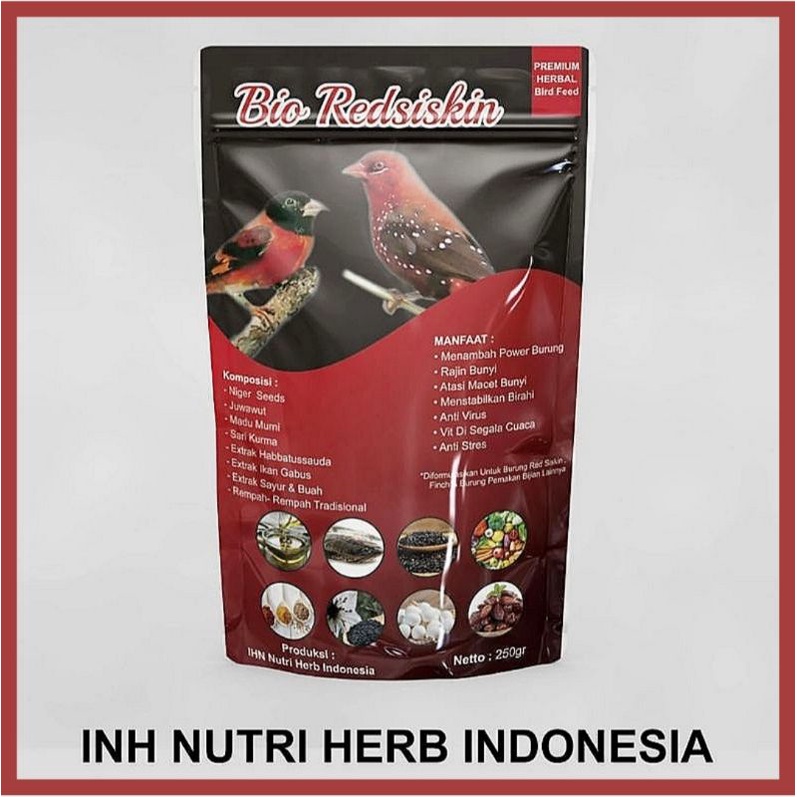 PAKAN BURUNG REDSISKIN / PAKAN HARIAN BURUNG RED SISKIN / BURUNG LOMBA IMPORT / BRANJANGAN KENARI MO