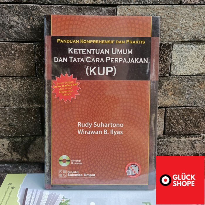 Jual BUKU ORI Ketentuan Umum Dan Tata Cara Perpajakan (KUP) Wirawan ...