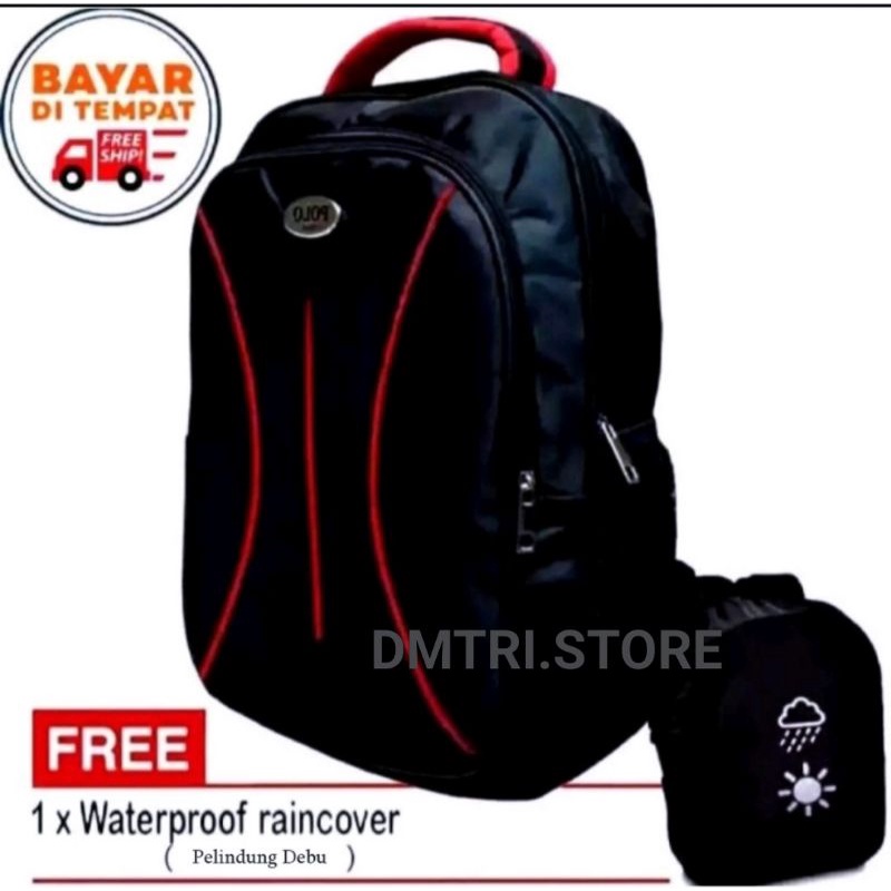 Tas ransel pol0 pria/Tas laptop/tas sekolah