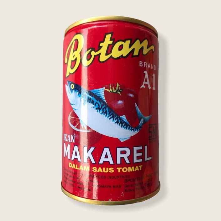 Botan Brand A1 Ikan Makarel Dalam Saus Tomat 425g (Makarel)