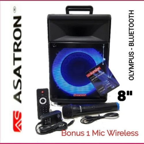 Speaker Portable Bluetooth ASATRON Olympus 8 Inch