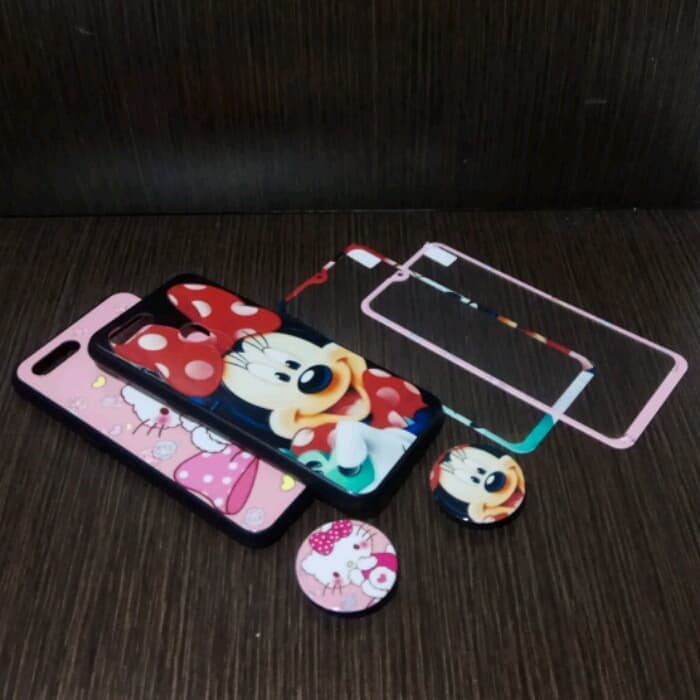 Ready Oppo A7 Case 360 Motif 3 In 1 Case Full Protect Motif Oppo A7