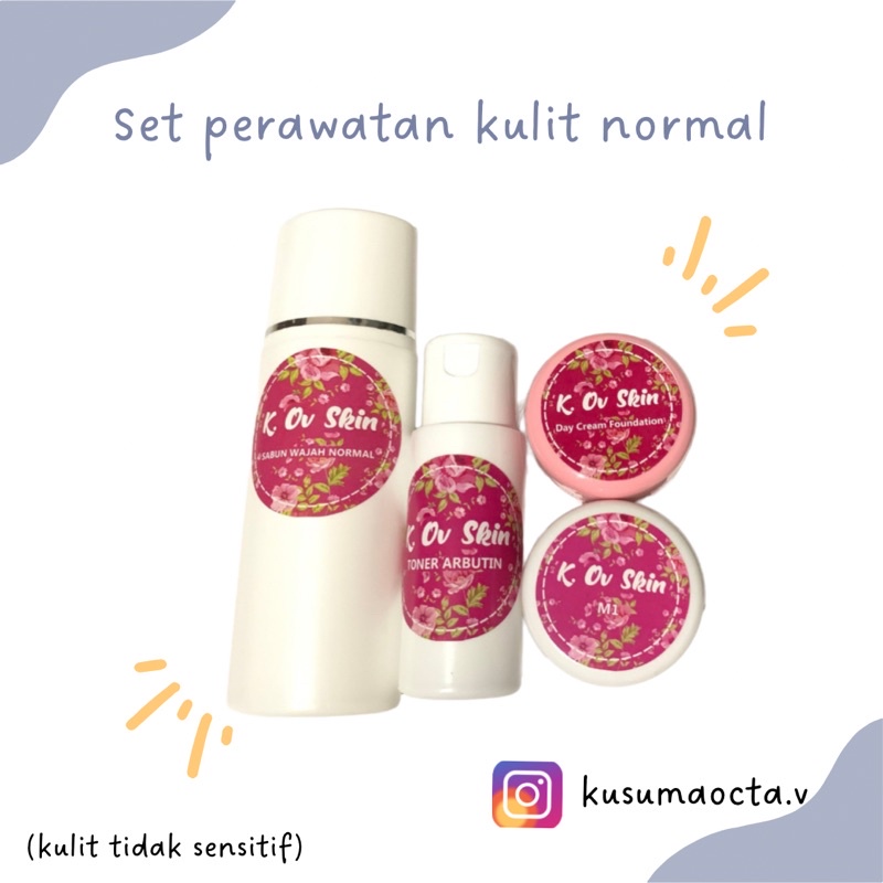 SKINCARE WAJAH NORMAL/KUSAM