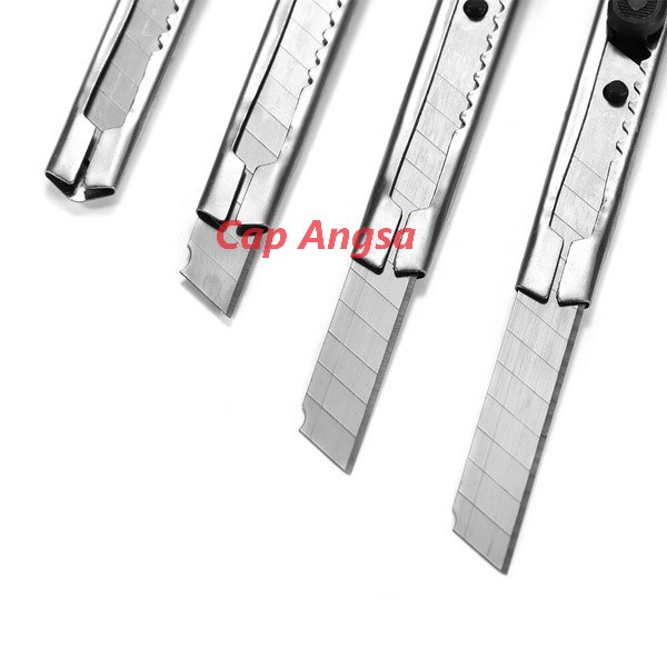 PISAU KATER CUTTER KUTER SMALL CUTER KNIFE PISAU KUTER KECIL STAINLESS STEEL PEMOTONG KERTAS PACKING