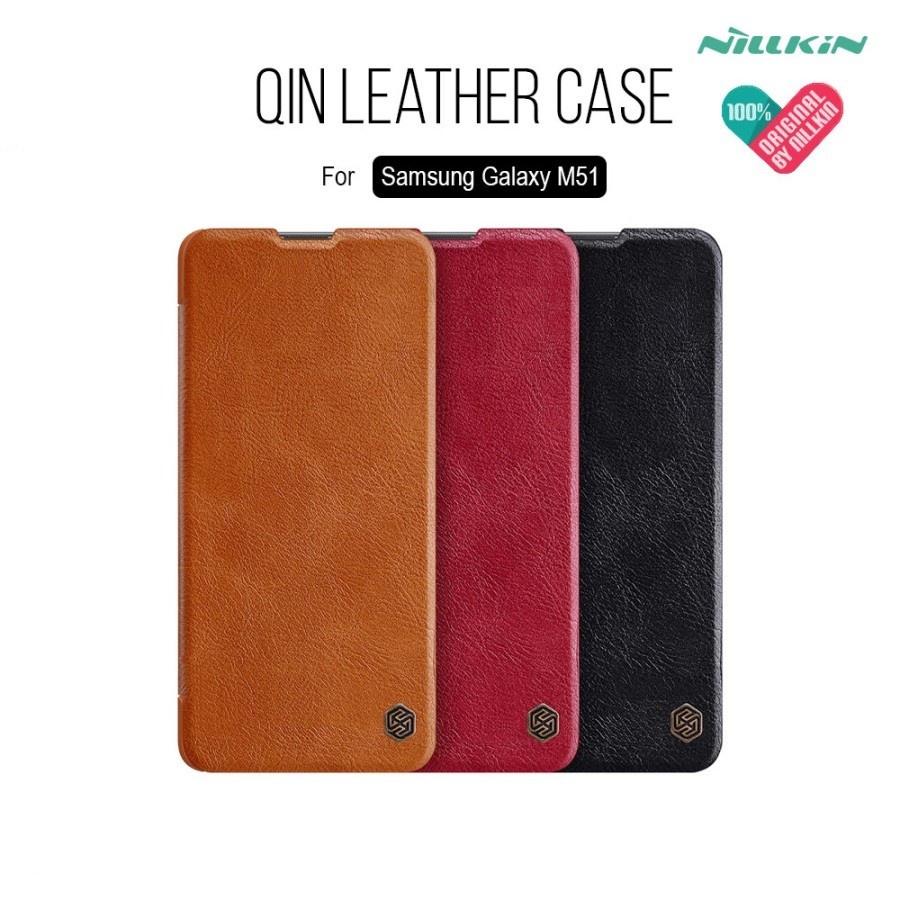 Nilkin QIN Samsung Galaxy M51 Leather Flip