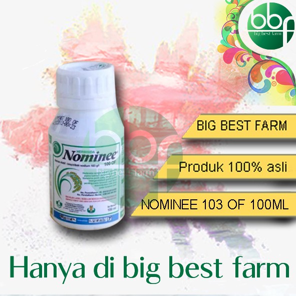 Obat Pembasmi rumput (padi) Herbisida Nominee 103 OF - 100 ml