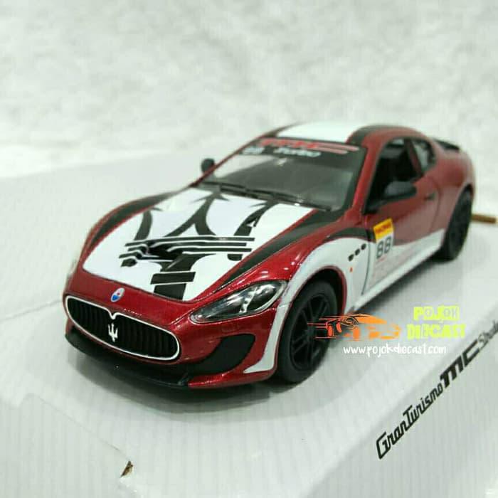 GRANDTURISMO MC STRADALE PRINT (MERAH) Kinsmart Miniatur Mobil Sport
