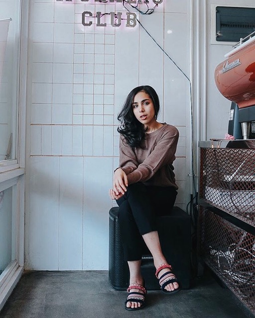 Blacky A14 / sandal boho / sandal couple / sandal bohemian / sandal etnik / sandal cewek-2