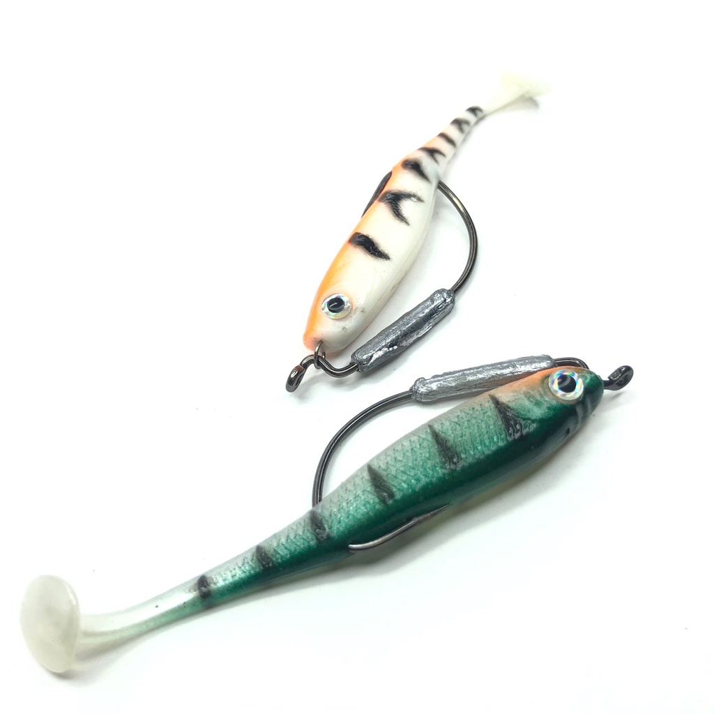 Umpan Softlure Padle Tail Umpan Casting Ultralight Fishing Toman Ikan Predator Hampala