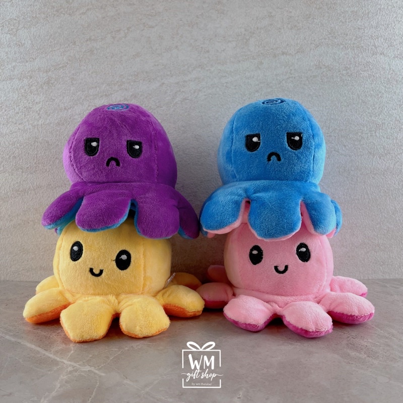 STEP 2 / BONEKA GURITA BOLAK BALIK / BONEKA MOOD / BONEKA LUCU / HADIAH CUSTOM / BONEKA EKSPRESI