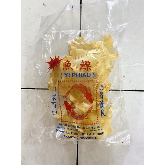 

Yi Phiau / Hi Piau / Perut Ikan ( Ukuran Sedang )