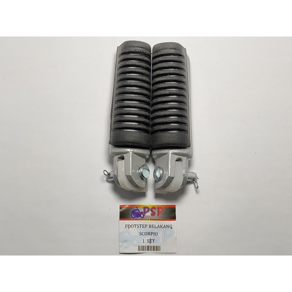 FOOTSTEP BELAKANG SCORPIO  (Harga per set) - Barstep Pijakan Depan - Belakang YAMAHA SCORPIO / Z