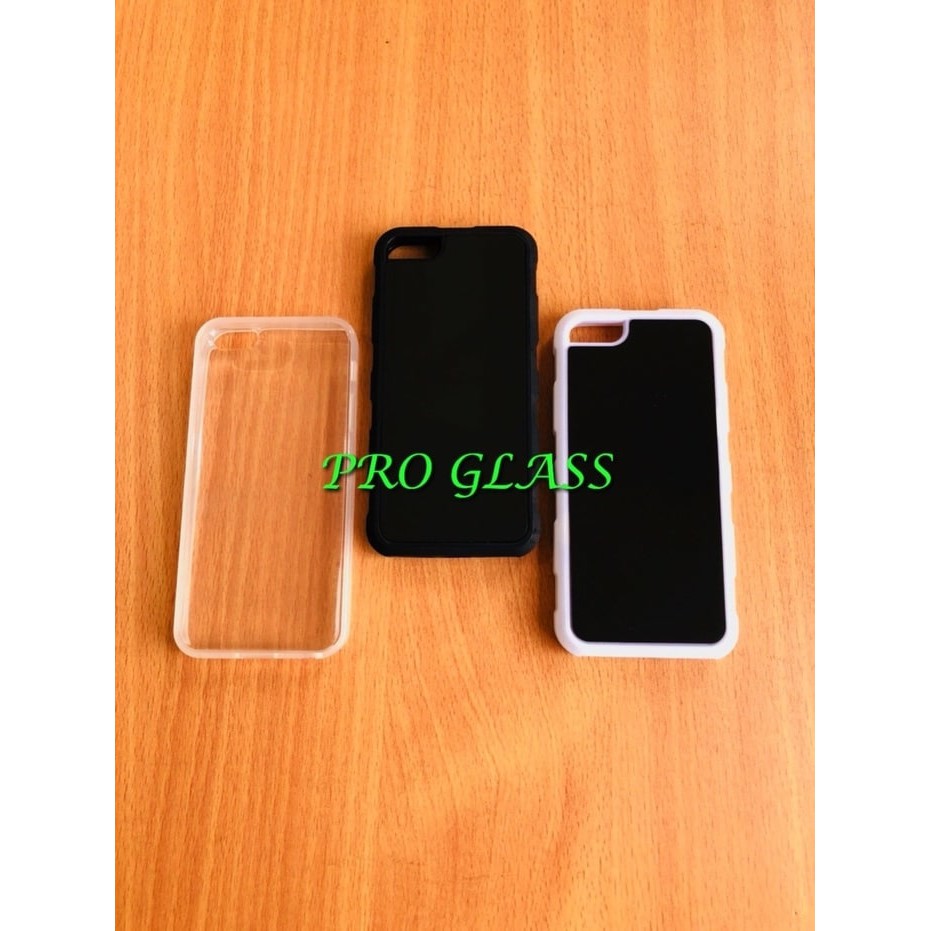 PAKET ANTI GRAVITY CASE Iphone 5/6/6+/7/7+ + Kabel Data Remax Rc008i