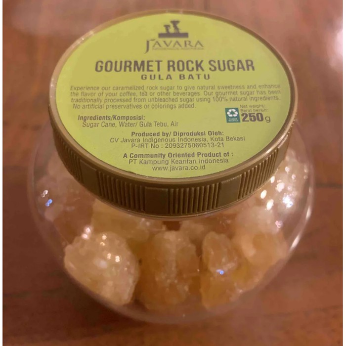 

Javara Gourmet Rock Sugar Gula Batu