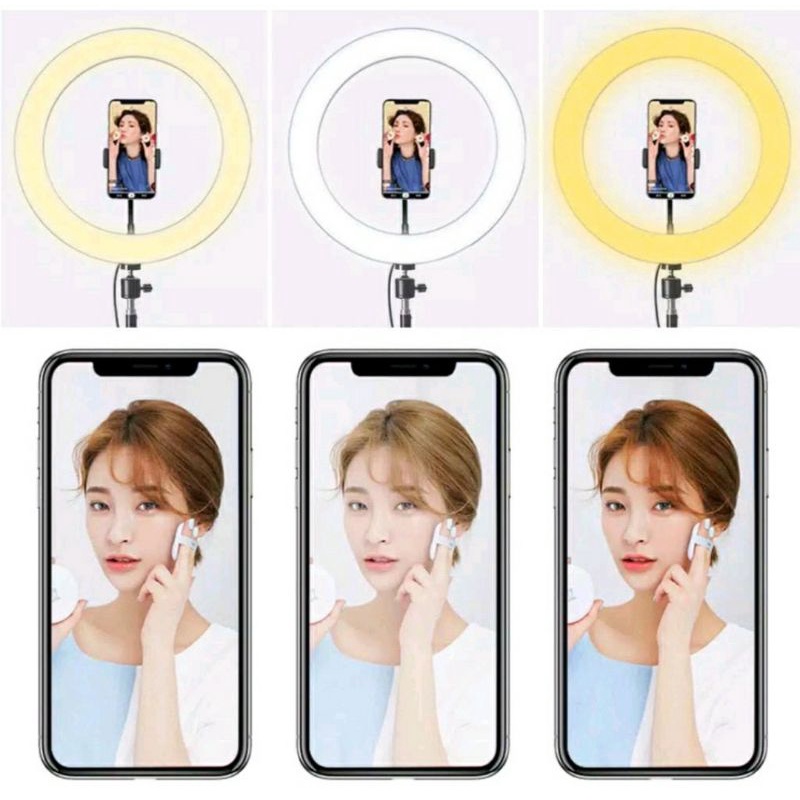 Selfie Ring Light 10&quot;inch 26cm Lampu Ring LED Soft Light Premium R26 RING LAMP ONLY