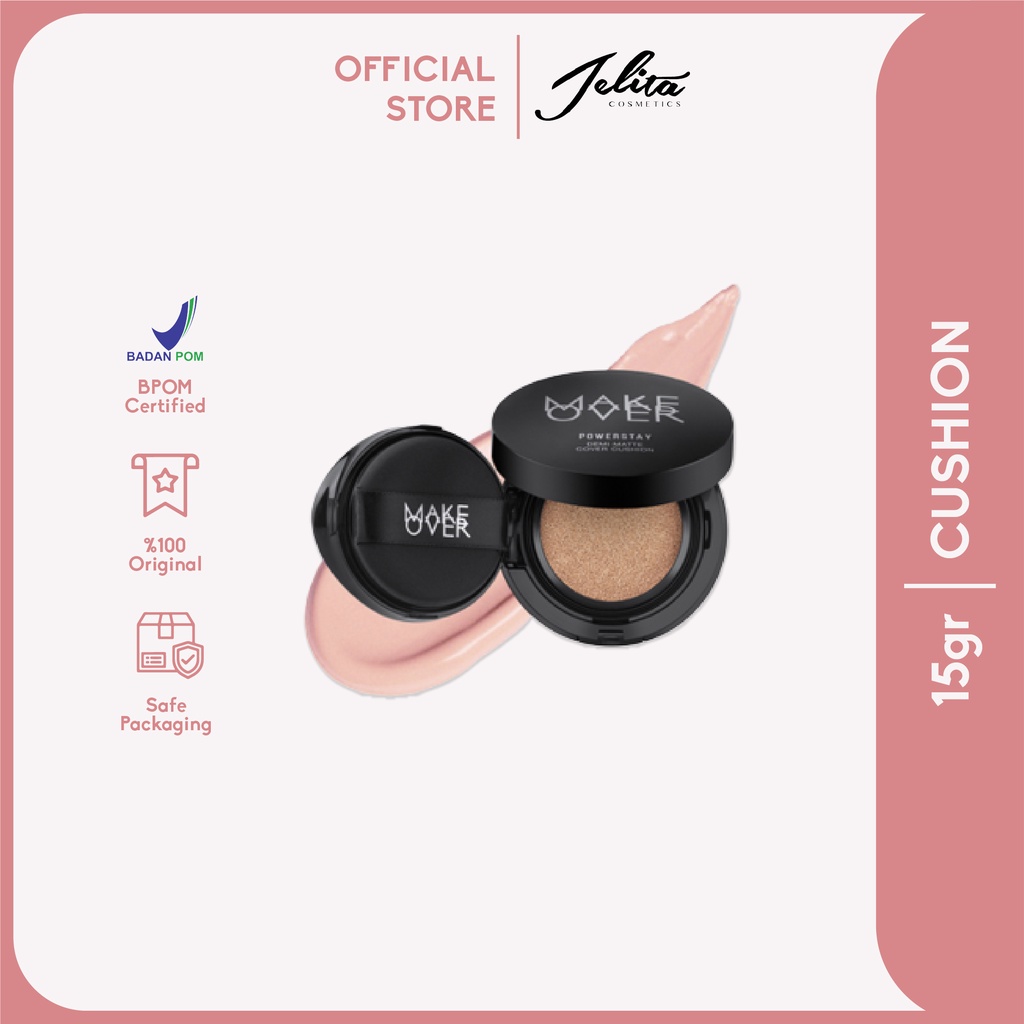 MakeOver Powerstay Demi-Matte Cover Cushion