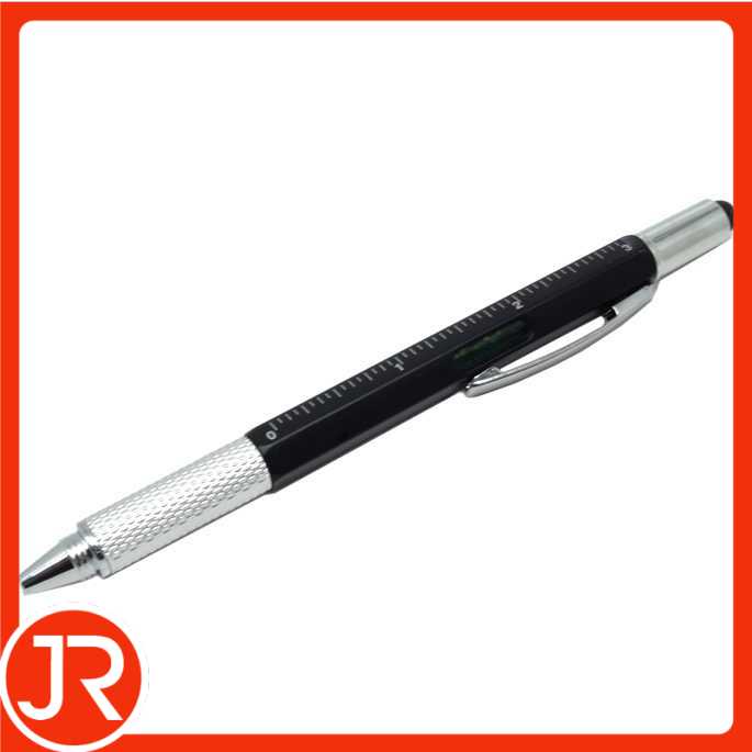 

Pulpen Taffware Pena Multifungsi Stylus + Penggaris + Level + Obeng