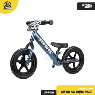 Strider Bike 12 Pro Balance Metallic Aqua Balance Bike Special Color