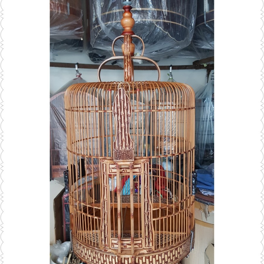 sangkar burung wambi (cungkok)