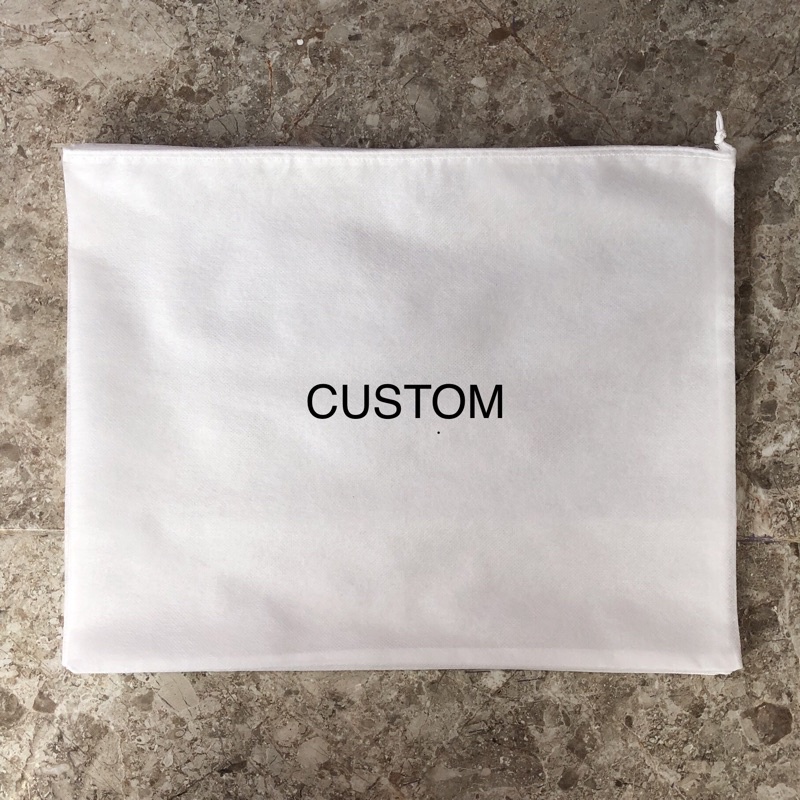 Custom dustbag ready ukuran 25x50