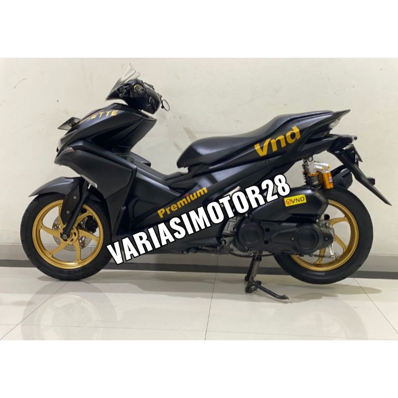 VELG VND SIX STAR YAMAHA AEROX 155 GOLD RING 14 ORIGINAL VND