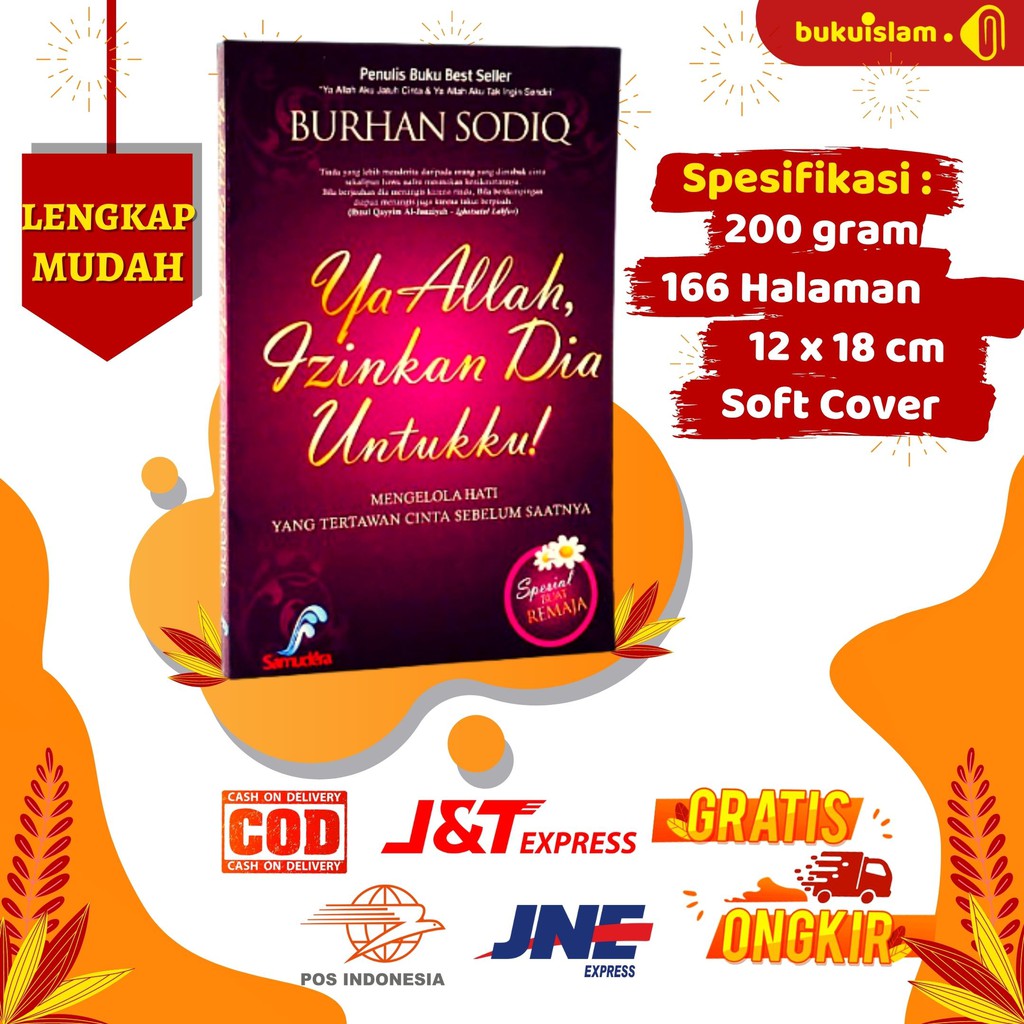 Ya Allah Izinkan Dia Untukku Samudera Buku Islam Islami Remaja Muslim Muslimah Keluarga Bahagia