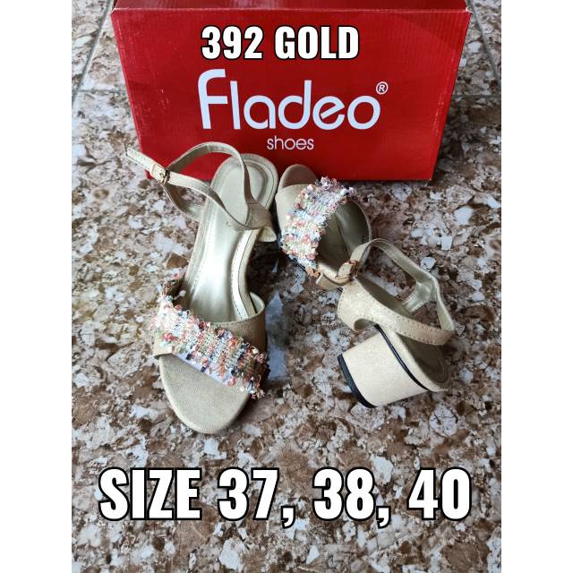Sandal cewek fladeo ori//stock matahari// wedges