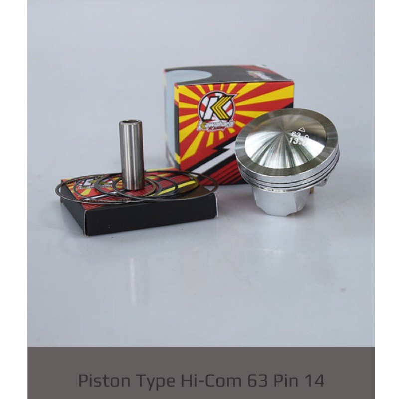 piston kawahara 63 pen pin 14 klx , mx , thunder , smash,nmax,aerox , shogun - seher