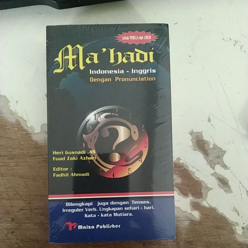 Kamus saku Indonesia-Inggris Mahadi