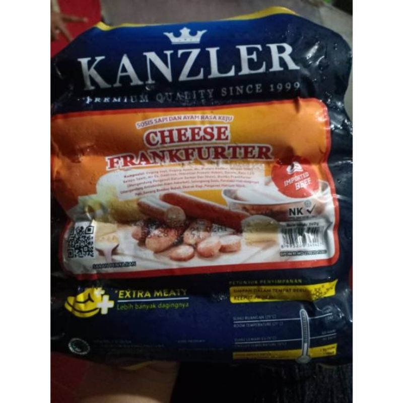 

Sosis Kanzler Chesee Frankfurter 360gr