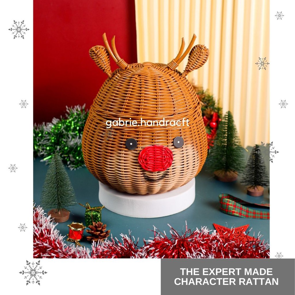 

ROTAN KEPALA RUSA - TEMPAT HAMPERS NATAL / KADO NATAL / HADIAH NATAL / CHRISTMAS