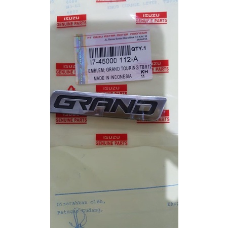 Emblem panther Grand Touring