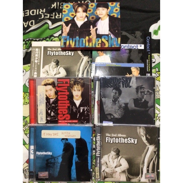 FLYTOTHESKY CD VCD ALBUM ORIGINAL SM TOWN KPOP FLY TO THE SKY F2TS FTTS PILIH DI VARIAN