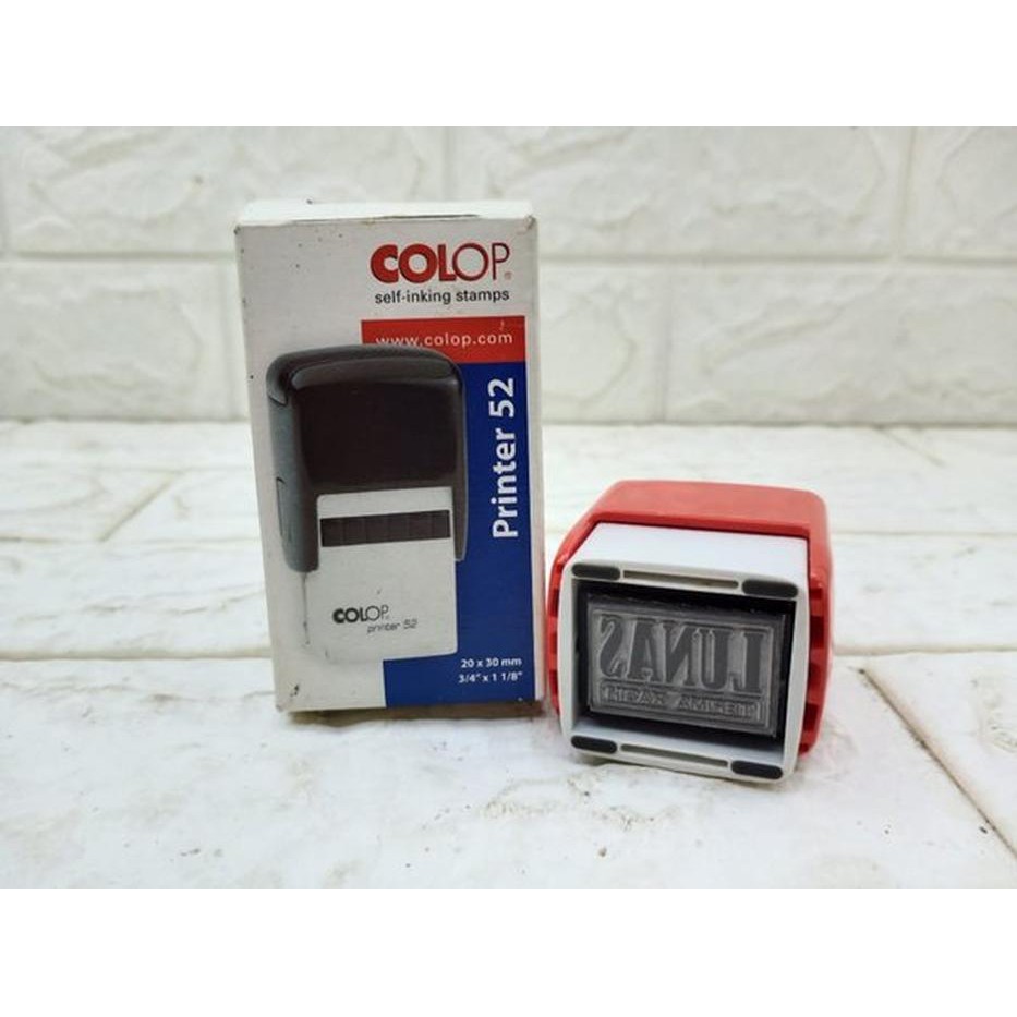 

Promo stempel Colop printer 52 LUNAS sparepart Limited