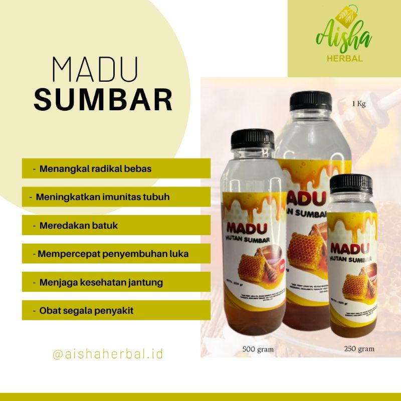 

Madu Hutan Sumbar Kemasan 250 gr