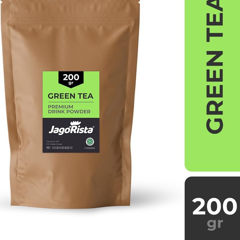 

HOT SALE!! KODE-597 200gr Jagorista Premium Drink Powder / Bubuk Minuman Greentea
