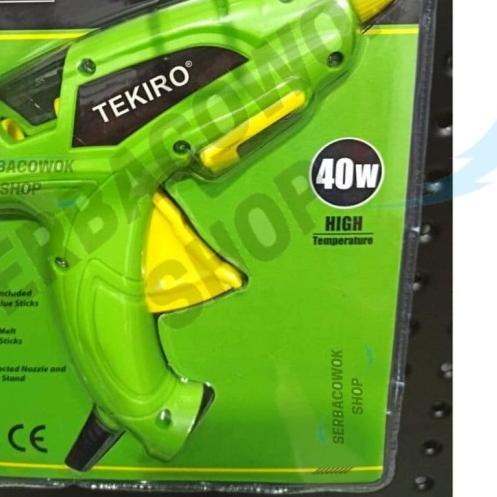 

❀ Tekiro Alat Tembakan Lilin Stick Glue Gun 40 Watt + Bonus 2 Batang Lem ✥