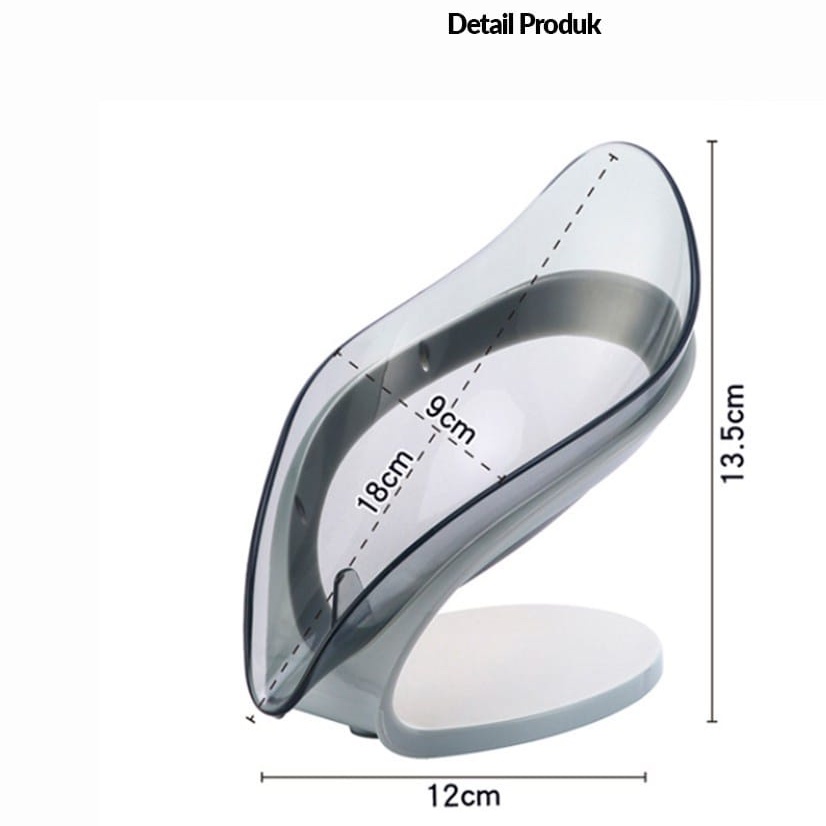 Tempat Sabun Unik Bentuk Daun Leaf Shape Soap