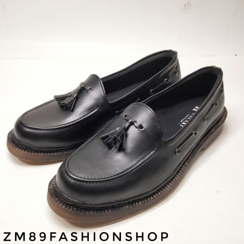 &quot;XANDER MEN&quot; Sepatu penny loafers pria terbaru