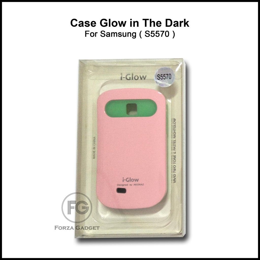 Case i-Glow for Samsung Galaxy Mini S5570 (Glow in The Dark)