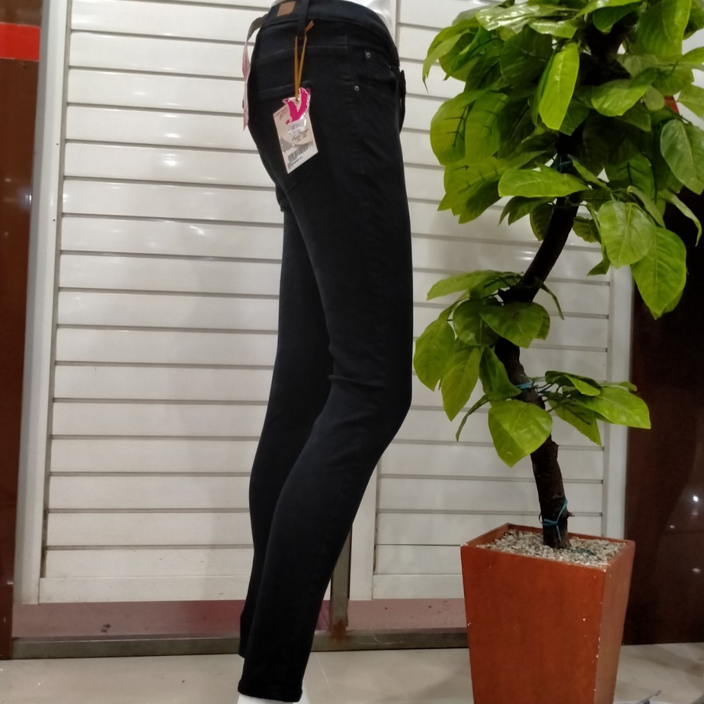 gof CARDINAL GIRL Celana Jeans Black Wanita Cardinal Bawahan Wanita - ECI6005F 01