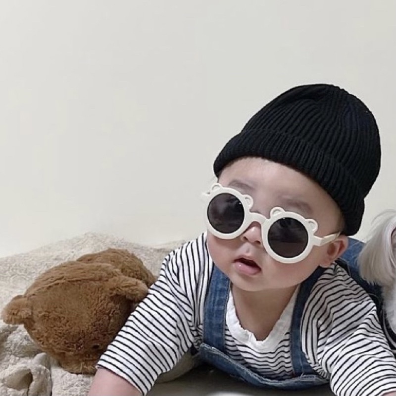 Kacamata Hitam Anak Fashion GF10 Kacamata Anak New Trend/Fashion Anak Terbaru Telinga Beruang kacamata hitam ACC